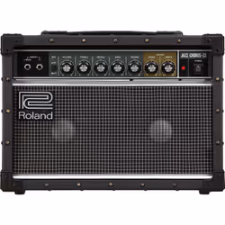 Roland JC-22, 2.0 canaux, 30 W, Avec fil, 6,3 mm, Guitare électroacoustique, Noir