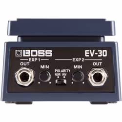 Boss Audio Systems EV-30 pédale d'effets Pédale d'expression Bleu, Noir - Vue supplémentaire 4