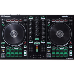 Roland DJ-202 contrôleur DJ Graveur DVS (Digital Vinyl System) 2 canaux Noir