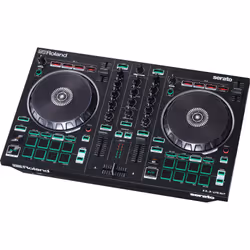 Roland DJ-202 contrôleur DJ Graveur DVS (Digital Vinyl System) 2 canaux Noir - Vue supplémentaire 5