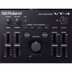Roland VT-4, USB Type-B, XLR, Dc / batterie, 0,5 A, 174 mm, 133 mm