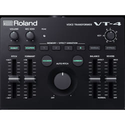 Roland VT-4 contrôleur DJ Noir