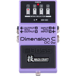 BOSS DC-2W pédale d'effets Pédale d'expression Violet