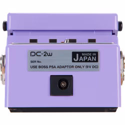 BOSS DC-2W pédale d'effets Pédale d'expression Violet