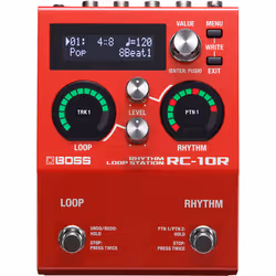 BOSS RC-10R, Boucleur, Réverbération, 21600 s, Avec fil, LCD, CC, 101 mm