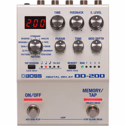 BOSS DD-200, 96 - 96 kHz, 32 bit, Gris, Avec fil, Batterie, AA