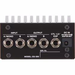 BOSS EQ-200 égaliseur audio Égaliseur graphique - Vue supplémentaire 4