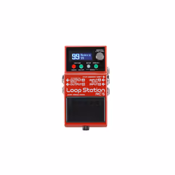Roland RC-5, Boucleur, Overdrive, 44,1 - 44,1 kHz, 32 bit, Rouge, Avec fil, LCD