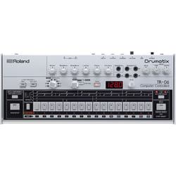 Roland TR-06 contrôleur DJ Noir, Argent