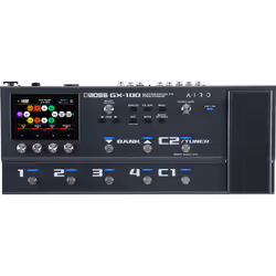 BOSS GX-100, Pédale d'expression, Noir, Bleu, Guitare, -10 dB, 1000000 Ohm, 1000 Ohm