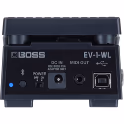 BOSS EV-1-WL pédale d'effets Pédale d'expression Noir
