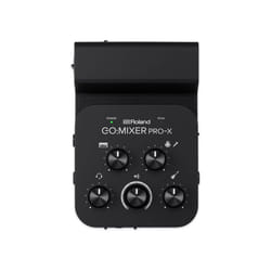 Roland GO:MIXER PX table de mixage audio 11 canaux Noir, Blanc