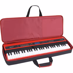 Roland CB-GO61KP housse et boîtier pour clavier Noir, Rouge Étui pour clavier MIDI