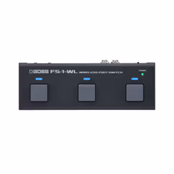 BOSS FS-1-WL, Pédale d'expression, Noir, Guitare, Batterie, 65 mA, 207 mm