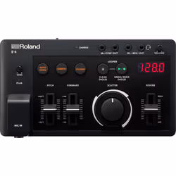 Roland E-4, Bureau, Noir, USB, CC, 188 mm, 106,5 mm