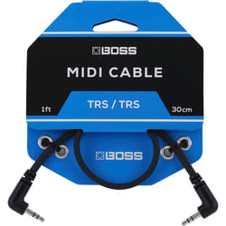 BOSS BCC-1-3535 câble audio 0,3 m TRS 3,5 mm Noir