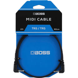 BOSS BCC-2-3535 câble audio 0,6 m TRS 3,5 mm Noir