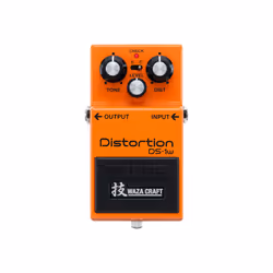 BOSS DS-1W, Pédale d'expression, Jaune, Guitare, -20/0 dB, -20 dB, 1000000 Ohm