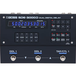 BOSS SDE-3000D pédale et processeur multi-effets 100