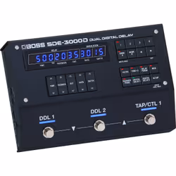 BOSS SDE-3000D pédale et processeur multi-effets 100