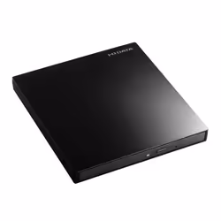 I-O Data EX-BD03K, Noir, Plateau, horizontale, Ordinateur portable, Blu-Ray DVD Combo, USB 3.2 Gen 1 (3.1 Gen 1)
