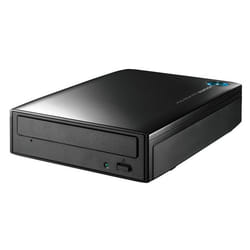 I-O Data DVR-UT24EZ lecteur de disques optiques DVD Super Multi DL Noir
