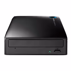 I-O Data DVR-UT24EZ lecteur de disques optiques DVD Super Multi DL Noir
