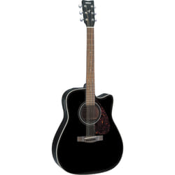 Yamaha FX370C BL Guitare électroacoustique 6 cordes Noir