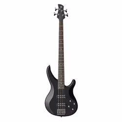 Yamaha TRBX304, Guitare basse électrique, 4 cordes, Noir, Solide, Standard, Acajou