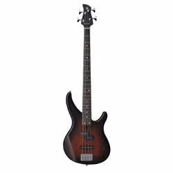 Yamaha TRBX174 OVS, Guitare basse électrique, 4 cordes, Noir, Marron, Vieux Violon Sunburst, Solide, Acajou
