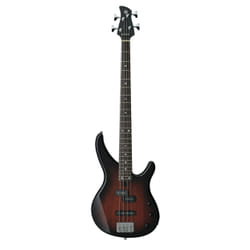 Yamaha TRBX174 OVS Guitare basse électrique Noir, Marron 4 cordes