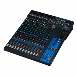 Yamaha MG16 Mix and production Analog, 16 canaux, 30 W, Noir