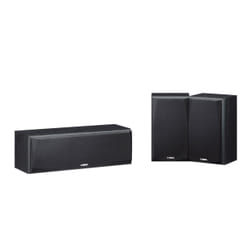 Yamaha NS-P51 set d'enceintes Home cinéma Noir 2.1 canaux 2-voies 50 W