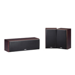 Yamaha NS-P51 set d'enceintes 110 W Home cinéma Noyer 2.1 canaux 2-voies 180 W