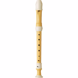 Yamaha YRS-401, Allemand, Soprano/en déchant, Plastique, Beige, 3-pièces