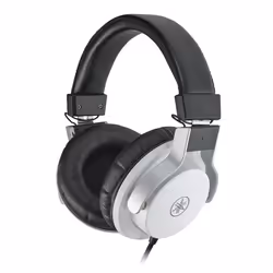 Yamaha HPH-MT7, Avec fil, Bureau/Centre d'appels, 15 - 25000 Hz, 360 g, Casque, Noir, Blanc