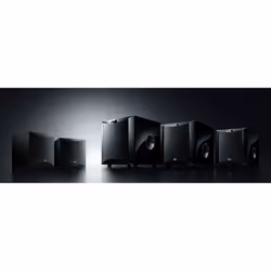 Yamaha NS-SW050 subwoofer/caisson de basses Noir 50 W - Vue supplémentaire 4