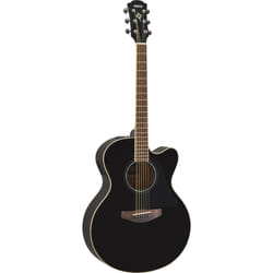 Yamaha CPX600 BL Guitare électroacoustique Jumbo 6 cordes Noir