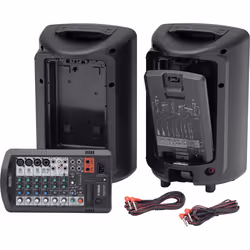 Yamaha Stagepas 400BT Système d'adresse publique autoportant 400 W Noir - Vue supplémentaire 6