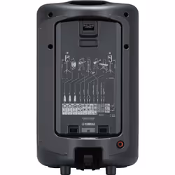 Yamaha Stagepas 600BT Système d'adresse publique autoportant 640 W Noir - Vue supplémentaire 5