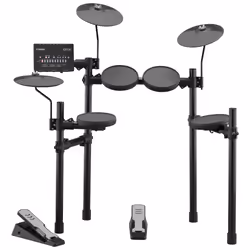 Yamaha DTX402K, Système de batterie, Crash, Charleston, Kick, Ride, Caisse claire, Tom, USB Type-B, 5 W, 269 x 39 x 147 mm, 5 ...
