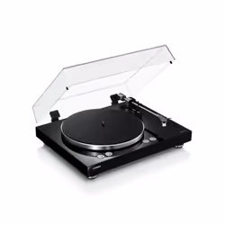Yamaha MusicCast VINYL 500, Tourne-disque entraîné par courroie, Noir, Aluminium, 33 1/3,45 tr/min, Moteur CC, Numérique