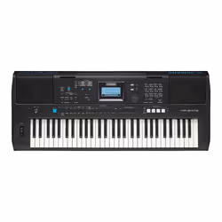 Yamaha PSR-E473, Synthétiseur digital, Choeur, Réverbération, 16 bit, Noir, LCD, Secteur