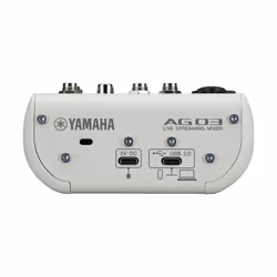 Yamaha AG03MK2 3 canaux Blanc
