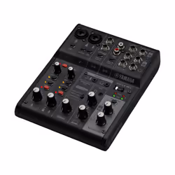 Yamaha AG06MK2 6 canaux Noir