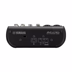 Yamaha AG06MK2 6 canaux Noir