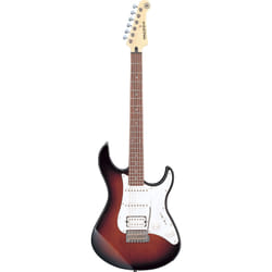 Yamaha PAC112J Guitare électrique 6 cordes Noir, Marron, Blanc