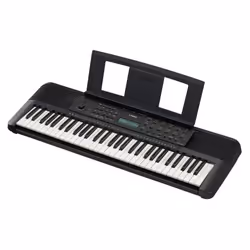 Yamaha PSR-E283 clavier MIDI 61 touche(s) Noir, Blanc - Vue supplémentaire 4