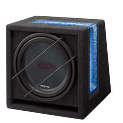 Alpine SBG-844BR subwoofers pour voiture Caisson de basse pré-chargé 120 W
