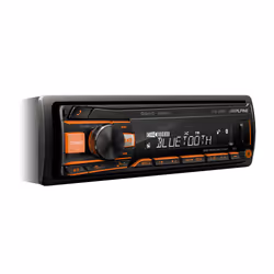 Alpine UTE-200BT, Noir, 1 DIN, 50 W, AAC, FLAC, MP3, WMA, LCD, A2DP, AVRCP, HFP